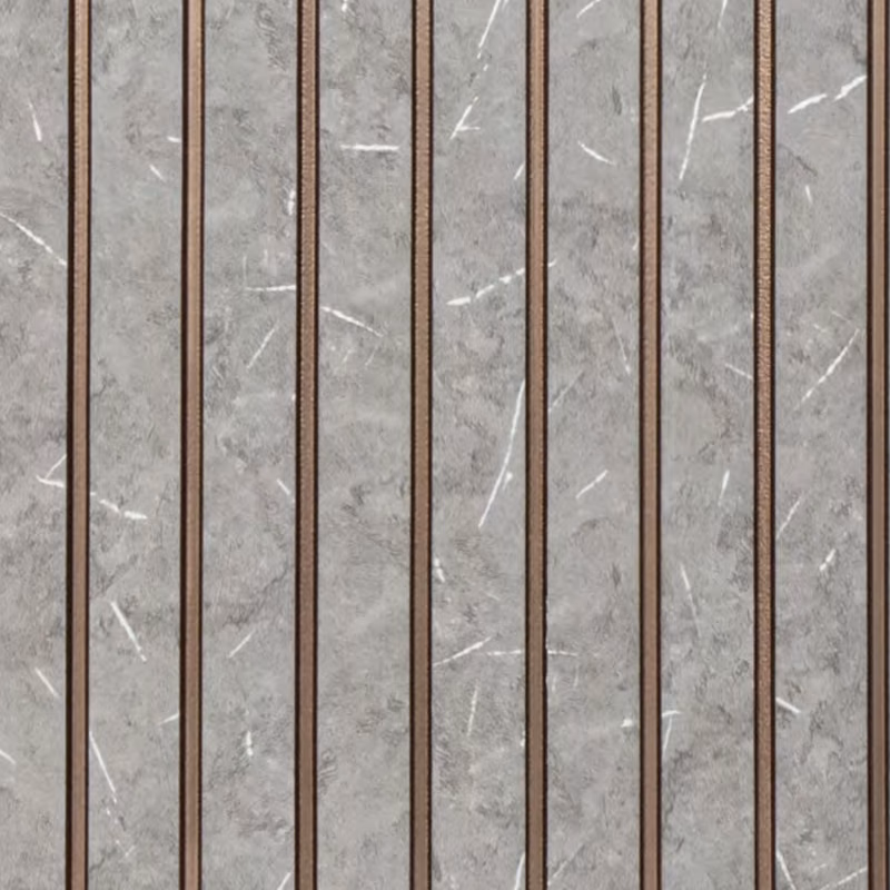 Grey Stone Gold Strip – E3 Clads VEGAS wall panel texture