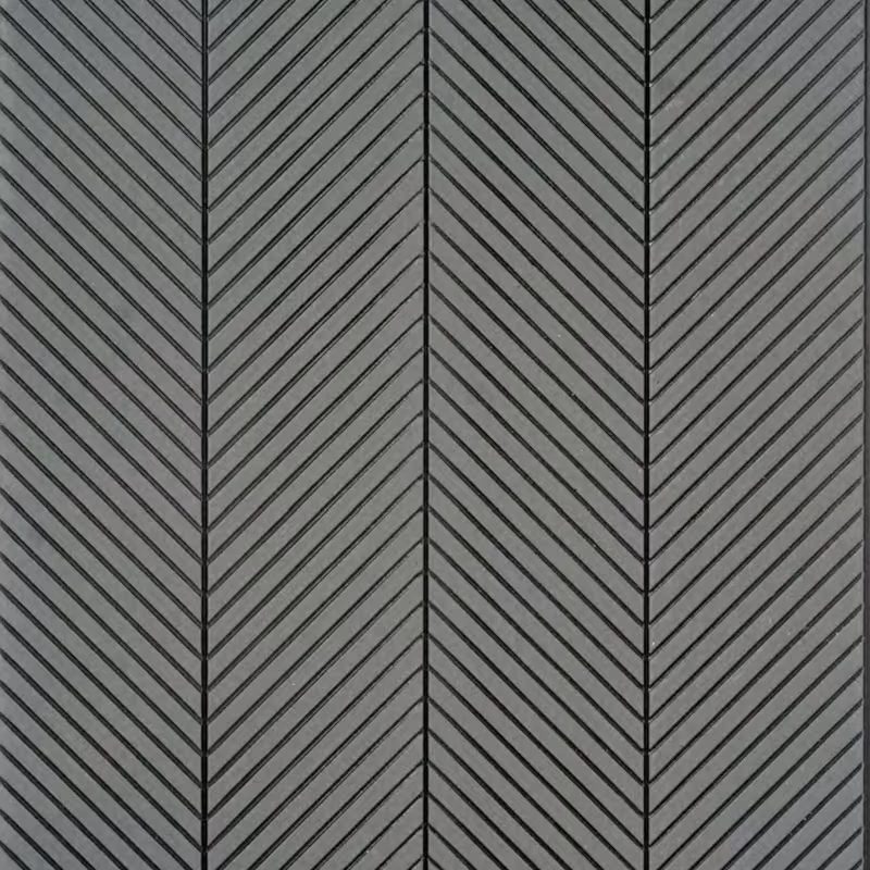 Slate Teal Herringbone – E3 Clads VEGAS wall panel texture