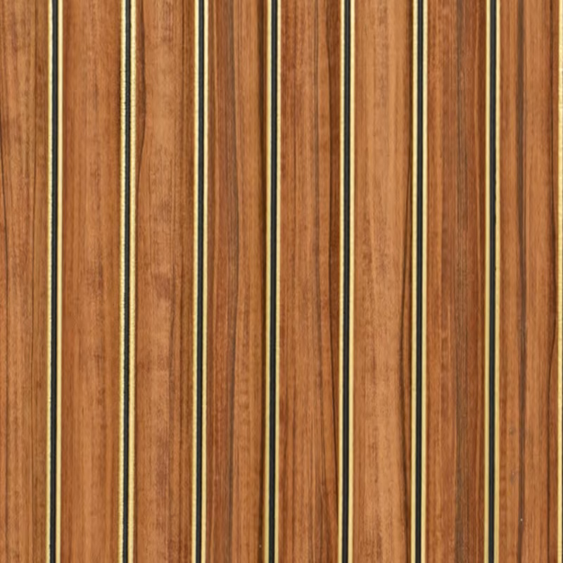 Teak Gold Strip – E3 Clads VEGAS wall panel texture