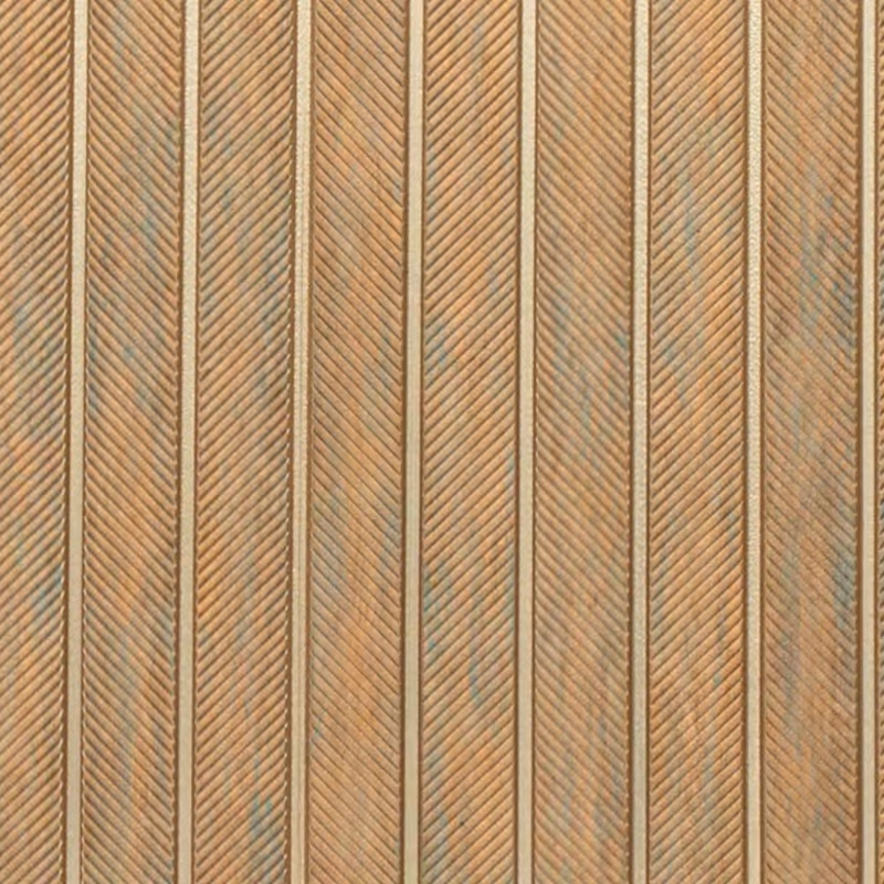 Caramel Oak Gold Strip – E3 Clads VEGAS wall panel texture