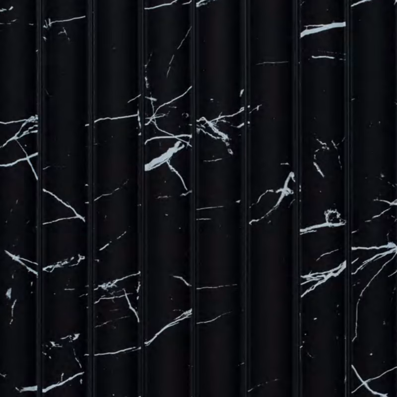 Nero Gold Strip – E3 Clads VEGAS wall panel texture