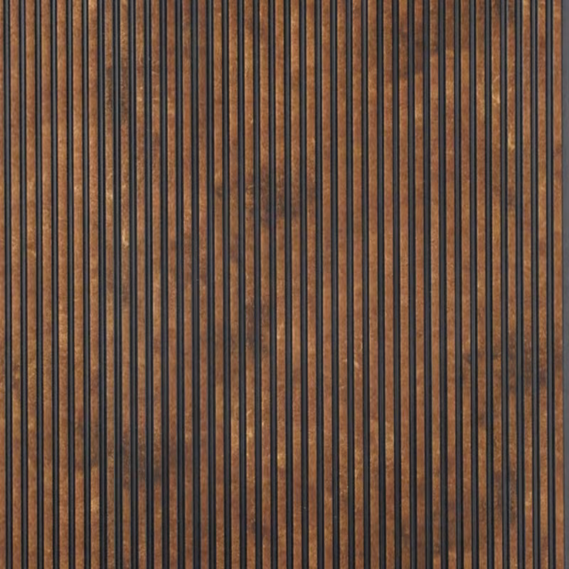 VEGAS 8024 - Copper Ridge – Copper Ridge Charcoal wall panel by E3 Clads, 8 ft x 12 in, Matt finish – Louver Studio Bangalore
