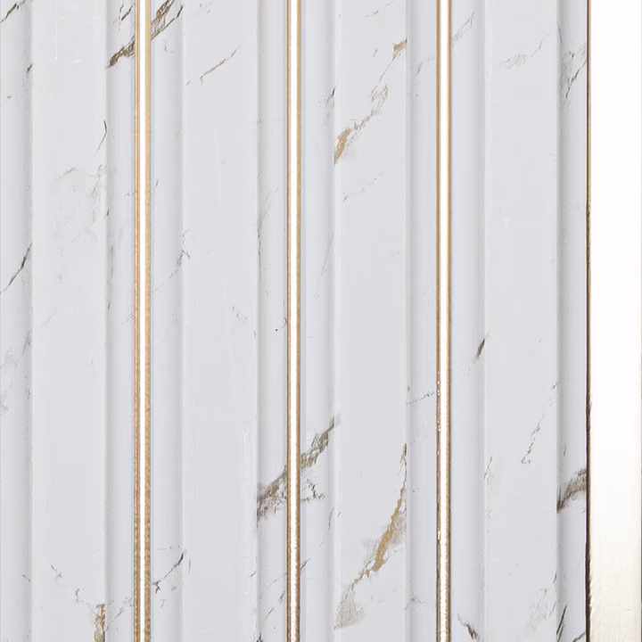 Snow Marble Gold – E3 Clads ALDURA VOL II wall panel texture