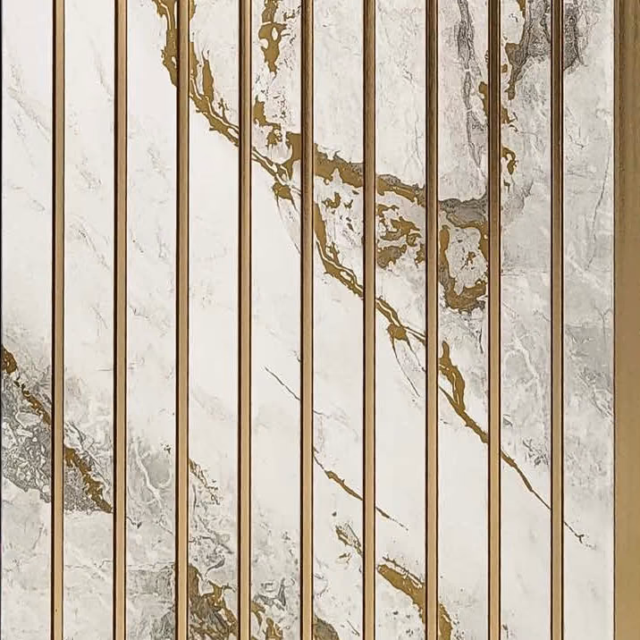 Cream Gold Book Match – E3 Clads PHOENIX wall panel texture