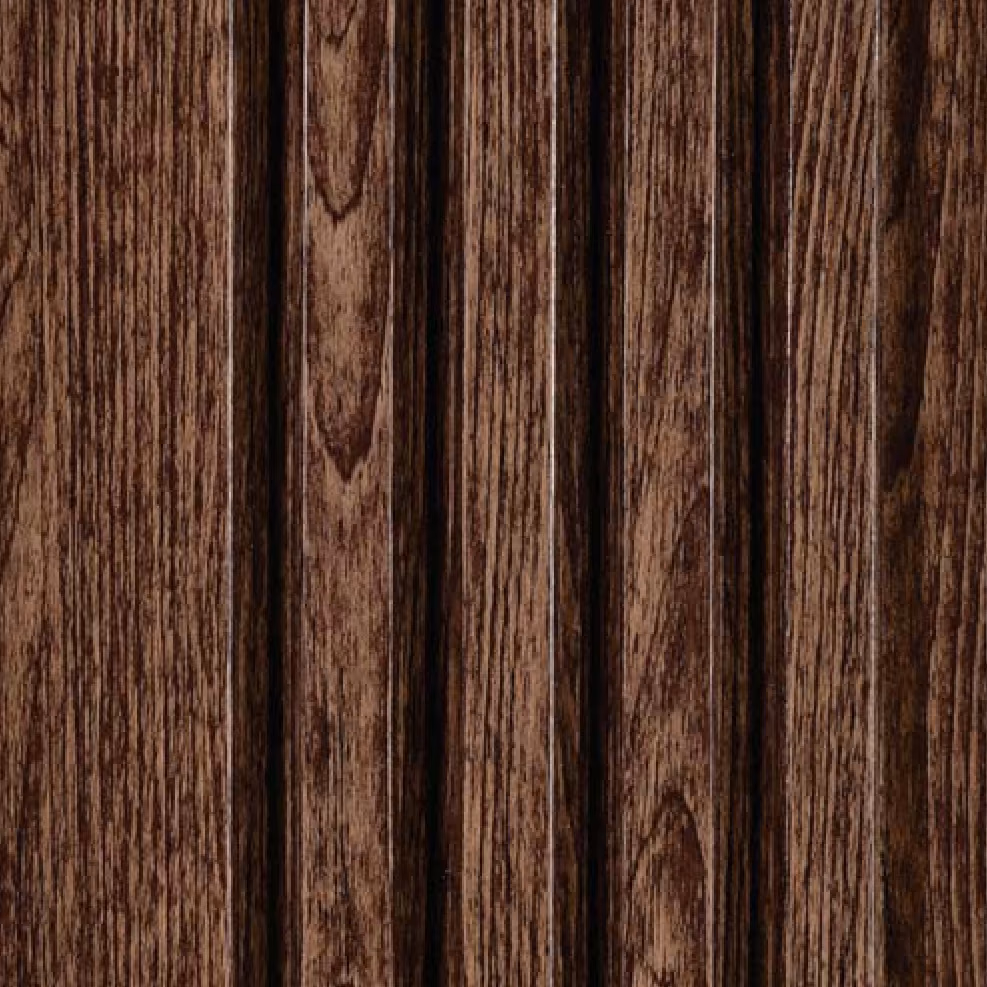 Dark Walnut – E3 Clads ALLESTTO wall panel texture