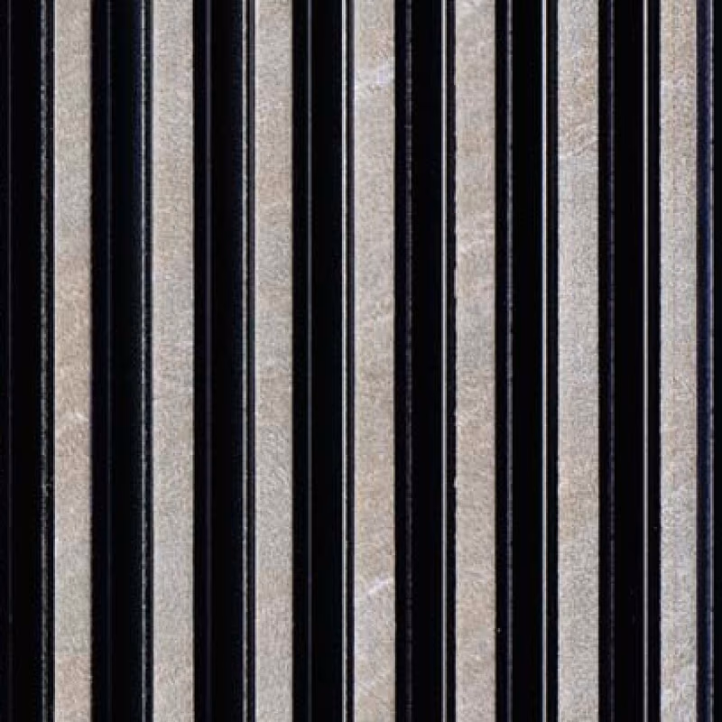 Midnight Silver Slat – E3 Clads SHALLOM wall panel texture