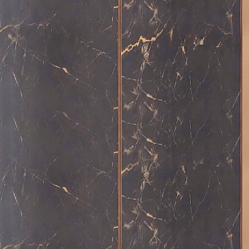 Dark Bronze Marble Plank – E3 Clads SHALLOM-10 wall panel texture