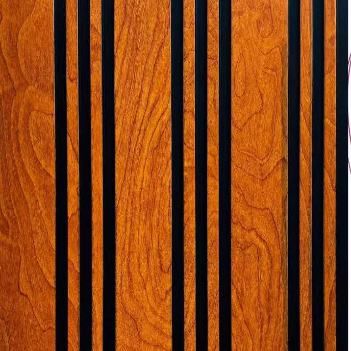 Teak Dark Groove – E3 Clads PHOENIX wall panel texture