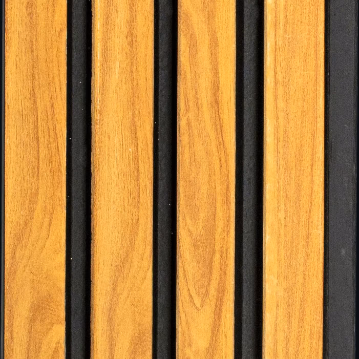 Amber Oak Slat – E3 Clads ALDURA VOL II wall panel texture