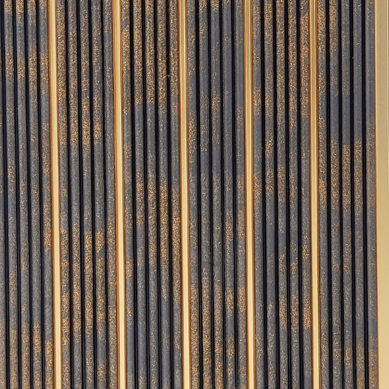 Graphite Gold Line – E3 Clads SHALLOM-10 wall panel texture