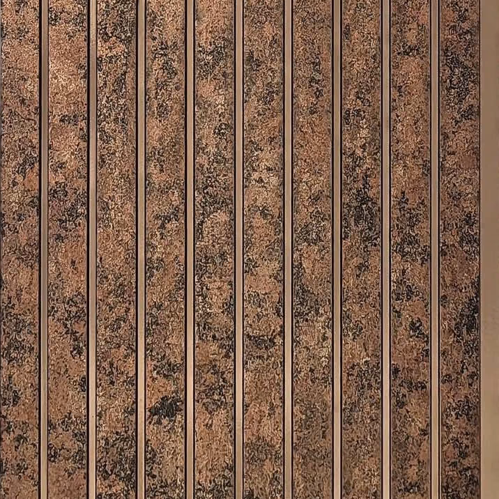 Oxidised Copper – E3 Clads PHOENIX wall panel texture
