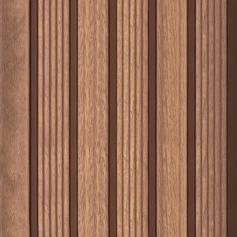 Hazelnut Groove – E3 Clads SHALLOM-10 wall panel texture