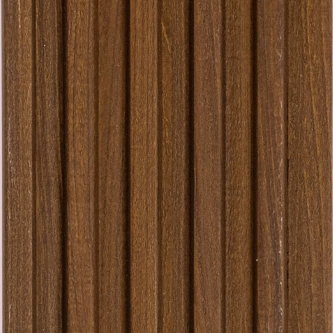 Espresso Walnut Reed – E3 Clads ALDURA VOL I wall panel texture