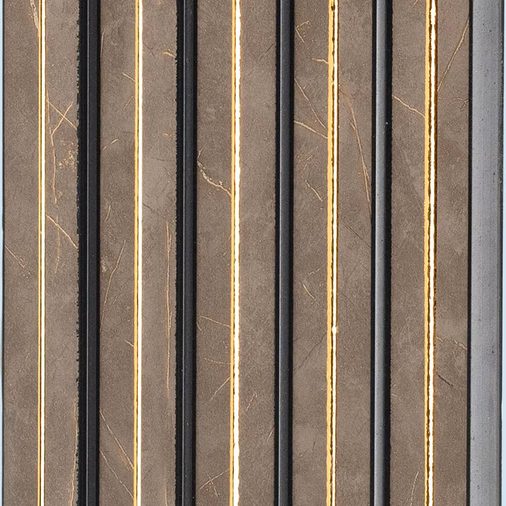 Taupe Stone Gold – E3 Clads ALDURA VOL II wall panel texture