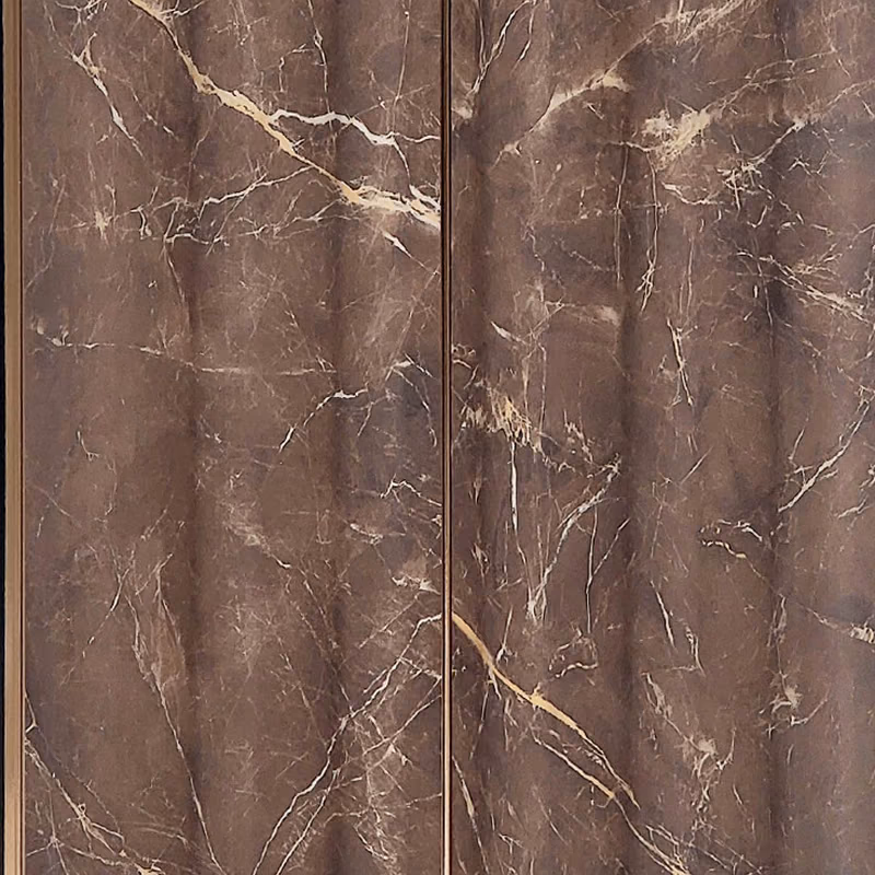 Brown Marble Fluted – E3 Clads SHALLOM-10 wall panel texture