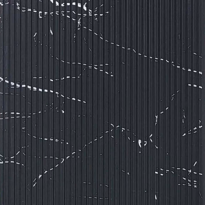 Jet Black Abstract – E3 Clads PHOENIX wall panel texture