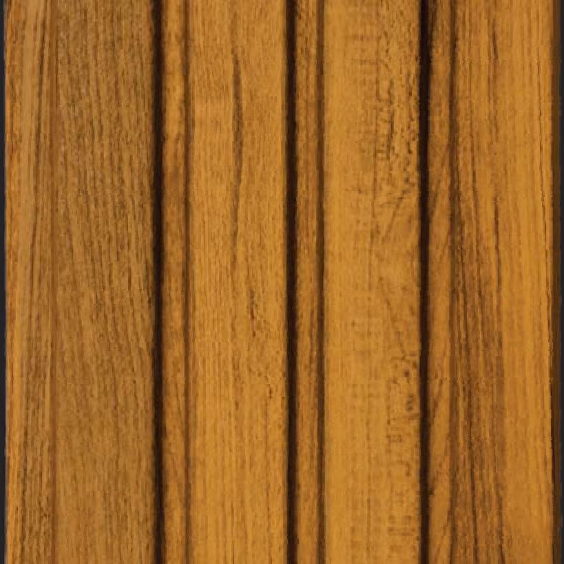 Golden Teak Slat – E3 Clads ALLESTTO wall panel texture