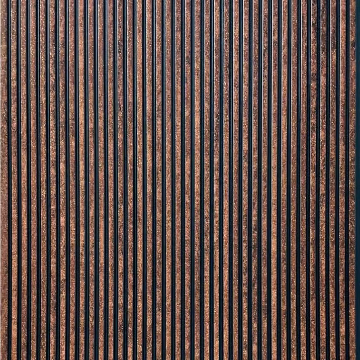 Dark Brown Reed – E3 Clads PHOENIX wall panel texture