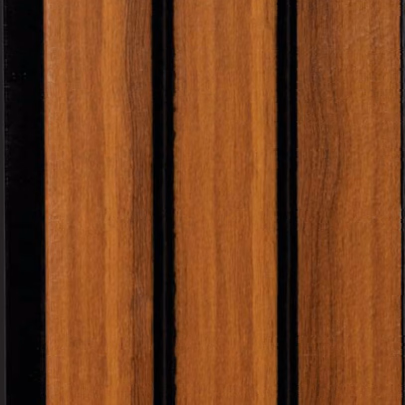 Rich Walnut Slat – E3 Clads ALLESTTO wall panel texture