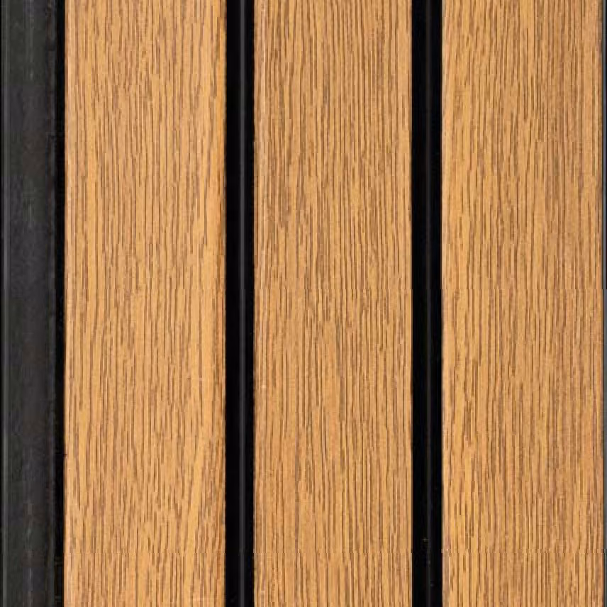 VOL-III 4501 - Golden Oak Golden Oak Charcoal wall panel – E3 Clads – view 2