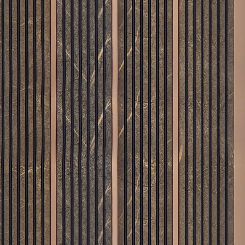 Bronze Marble Groove – E3 Clads SHALLOM-10 wall panel texture