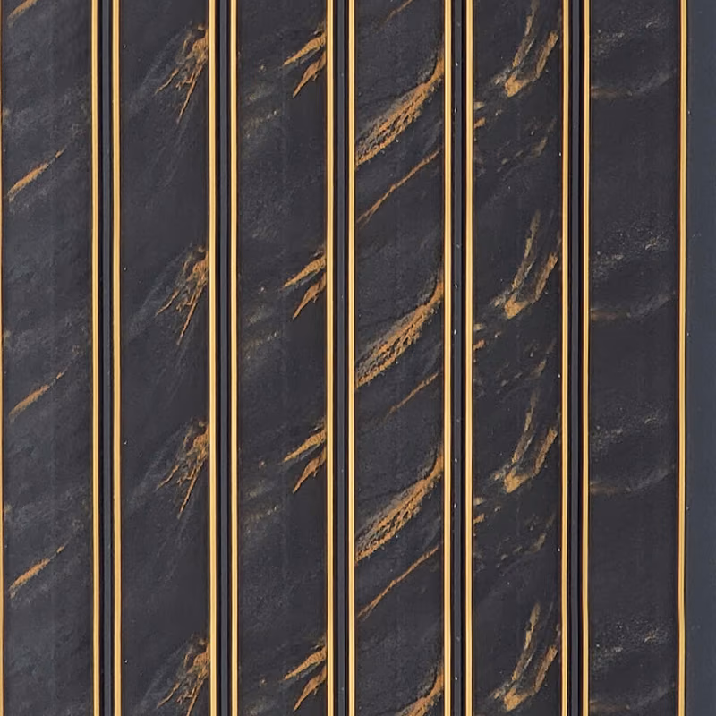 Black Gold Lattice – E3 Clads SHALLOM-10 wall panel texture