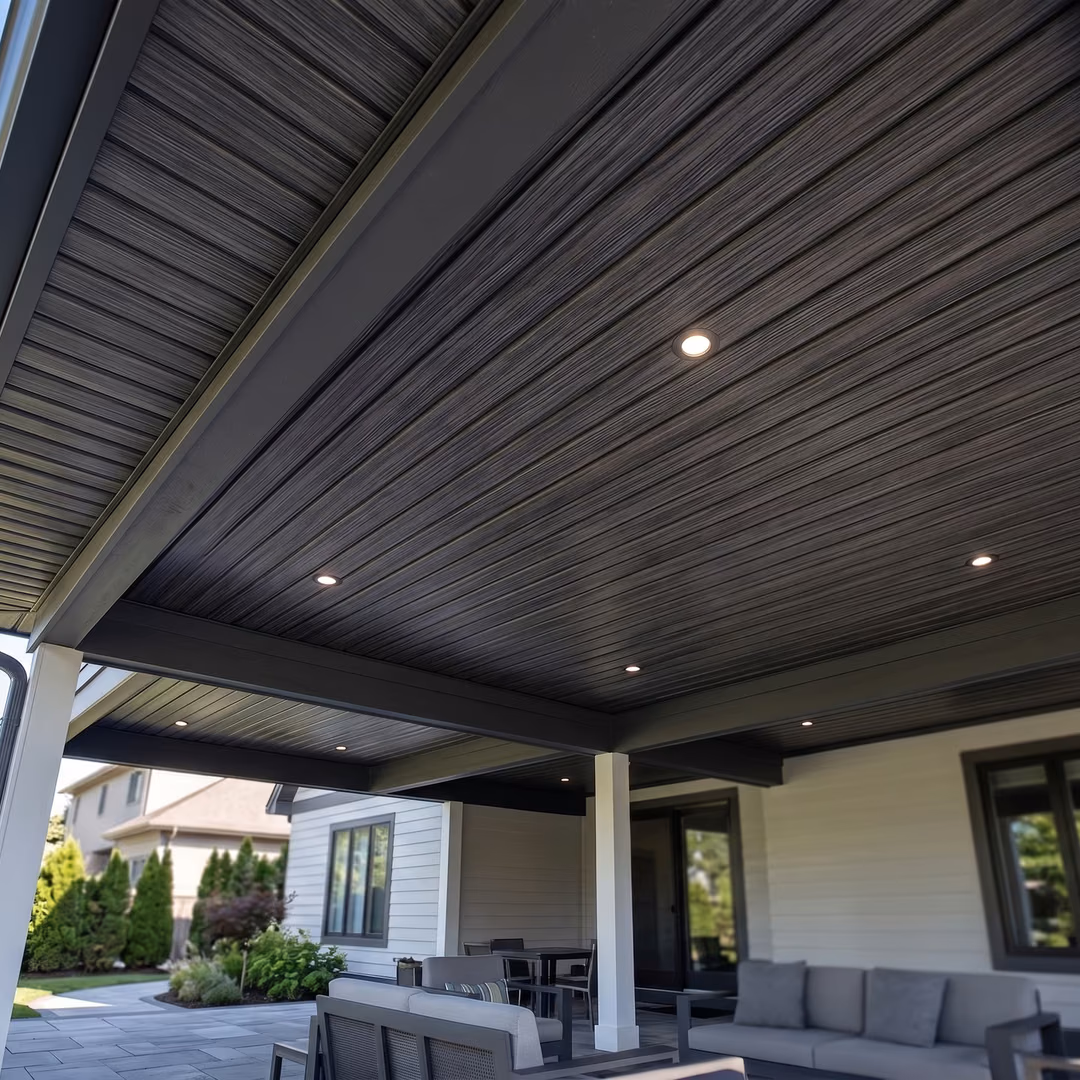 CB07 - Ashwood Grey Ashwood Grey PVC wall panel – Louver Studio – view 2