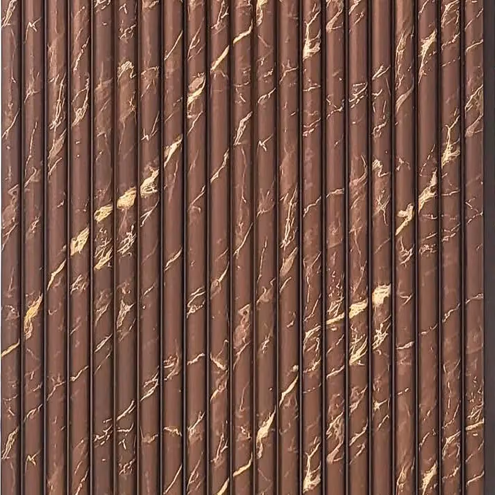 Chocolate Gold Vein – E3 Clads PHOENIX wall panel texture