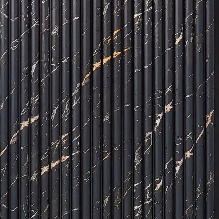 Jet Black Gold – E3 Clads PHOENIX wall panel texture