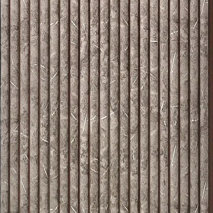 PHOENIX 9012 - Linen Beige – Linen Beige Charcoal wall panel by E3 Clads, 9.5 ft x 12 in, Matt finish – Louver Studio Bangalore
