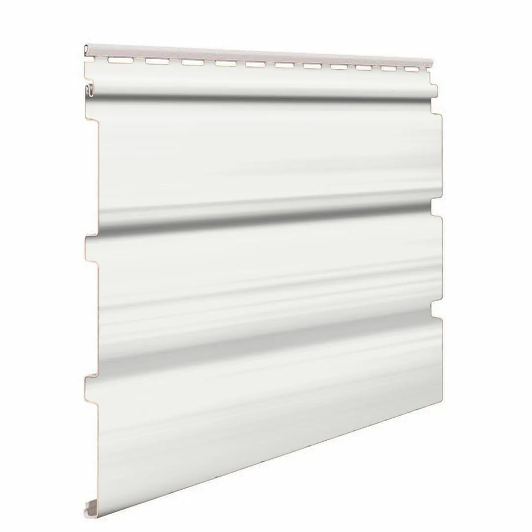 CB06 - White – White PVC wall panel by Louver Studio, 10 ft x 13.42 in, Matt finish – Louver Studio Bangalore