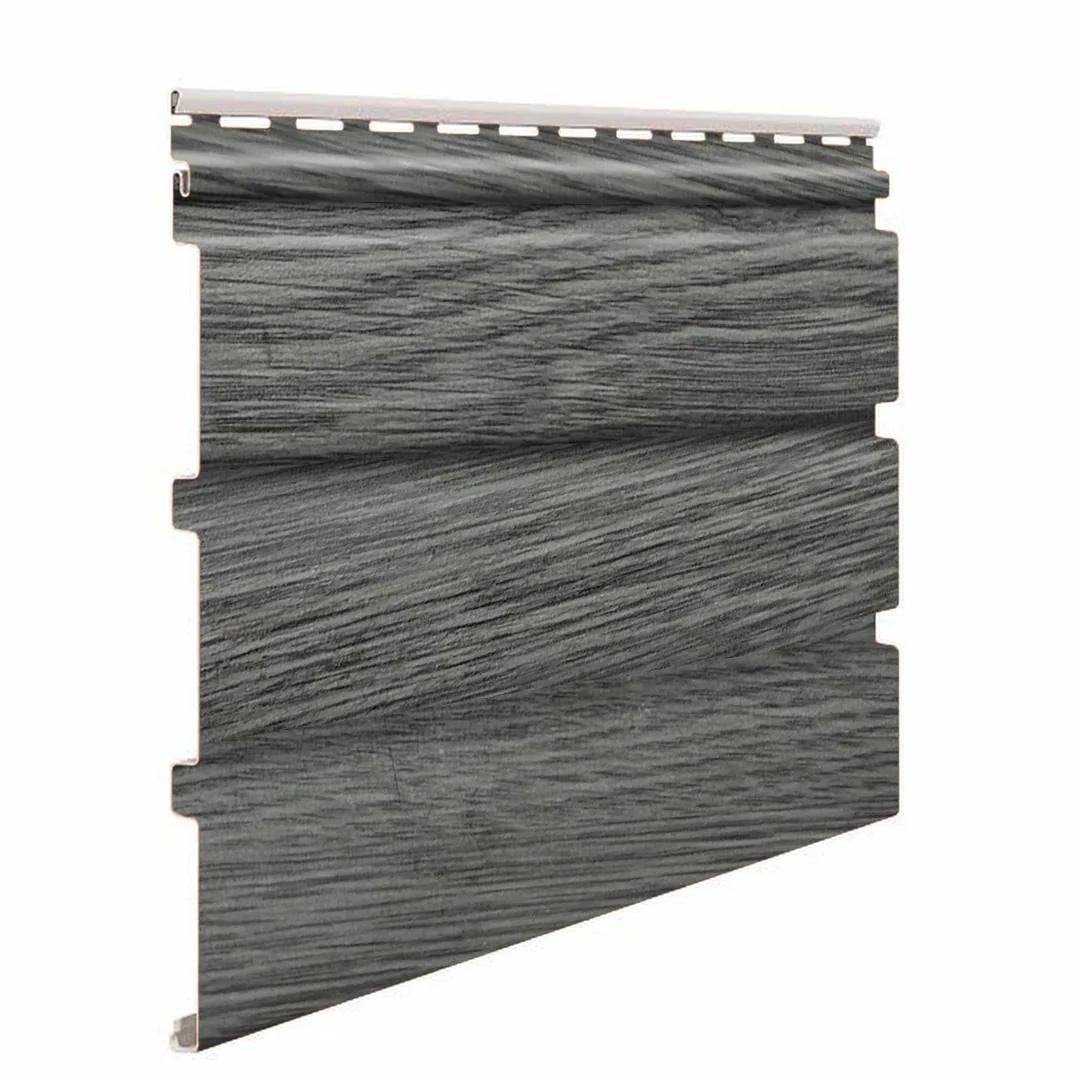 CB07 - Ashwood Grey – Ashwood Grey PVC wall panel by Louver Studio, 10 ft x 13.42 in, Matt finish – Louver Studio Bangalore